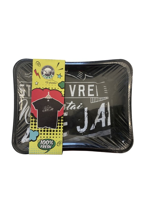 Мъжка тениска, тениски DIANA, Когато знаеш какво искаш, не стой, черна, XXL INTL