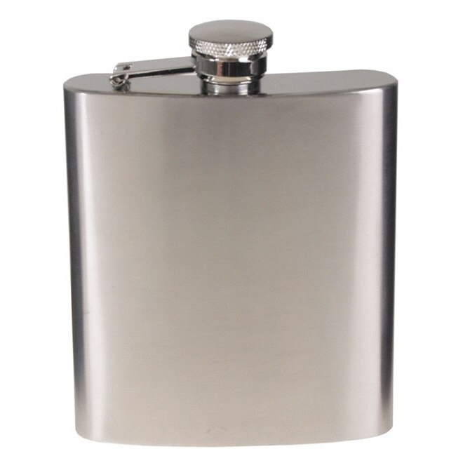 Butelca inoxidabila cu capac, volum 225 ml, argintie