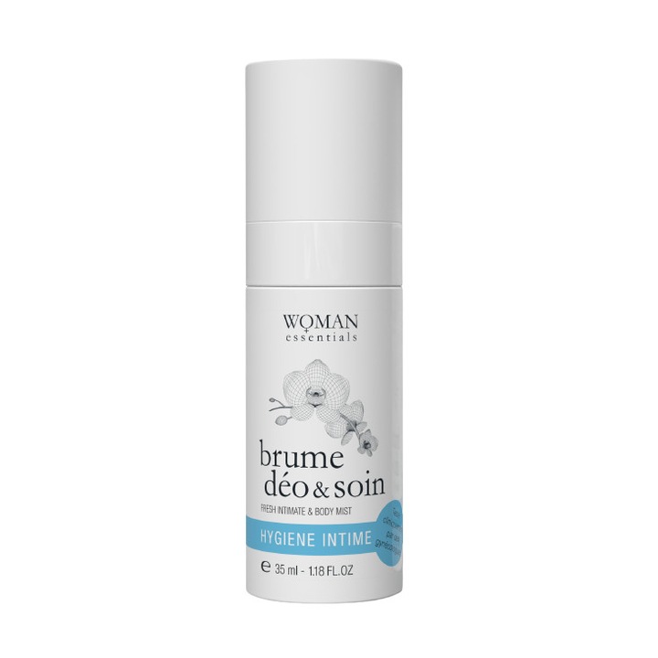 Deodorant, Woman Essentials BRUME DEO&SOIN, pentru piele uscata, sensibila sau rasa - spray de 35 ml