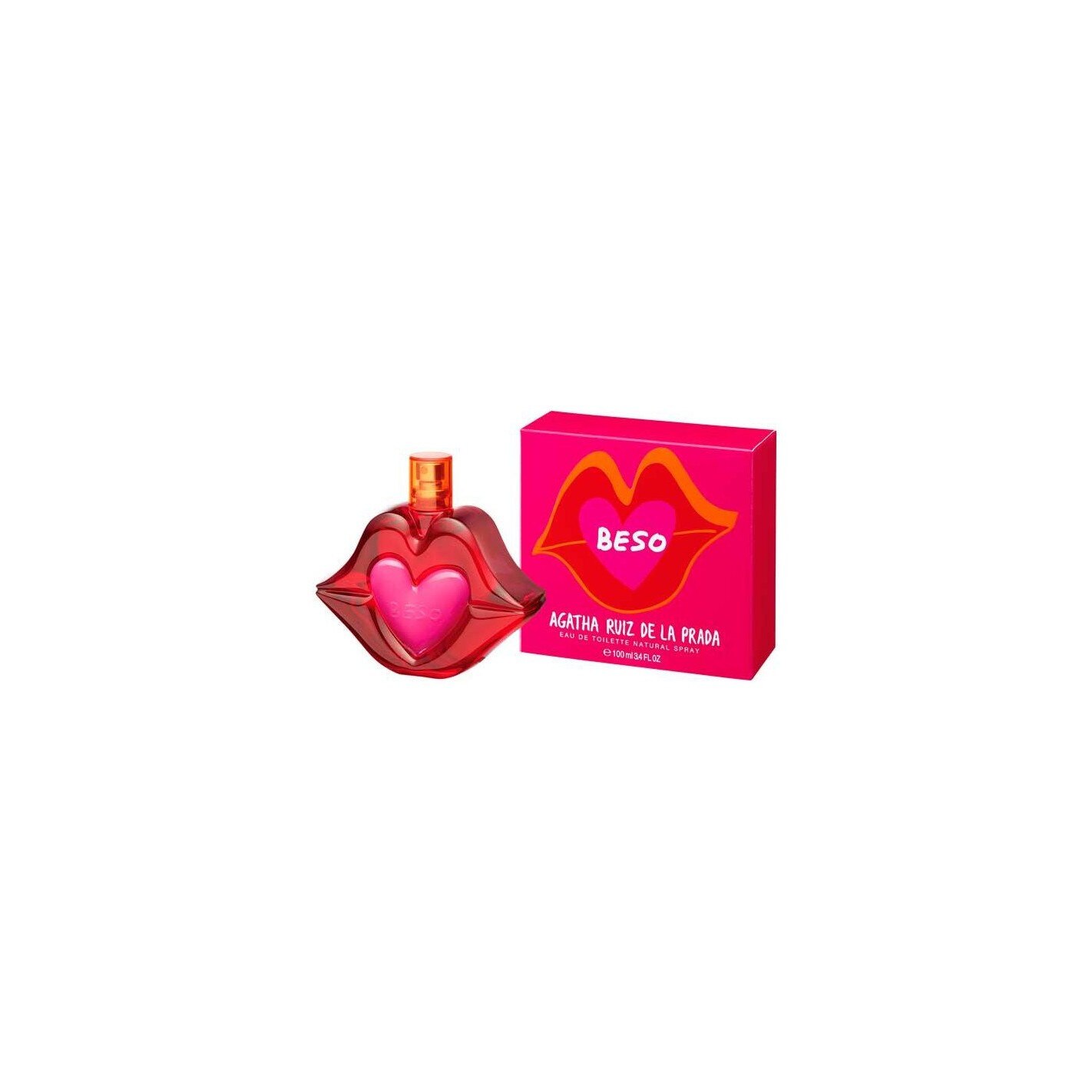 Parfum dama Agatha Ruiz de la Prada Kiss, 100 ml