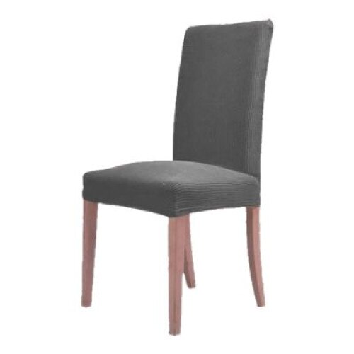 Husa elastica pentru scaun, gri