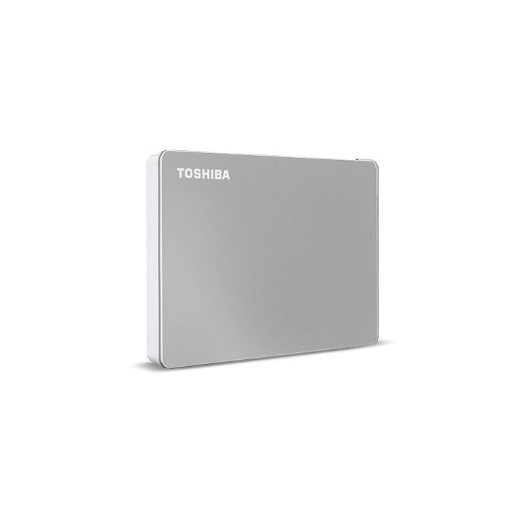 Hard Disk extern Toshiba Canvio Flex, 4TB, 2.5 inch, USB-C, Argintiu