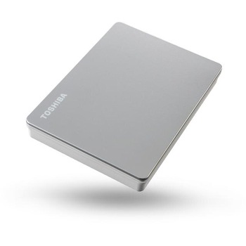 Hard Disk extern Toshiba Canvio Flex, 1TB, 2.5inch, USB-C, Argintiu Hard Disk extern Toshiba Canvio Flex, 1TB, 2.5inch, USB-C, Argintiu