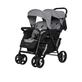 Carucior gemeni unul dupa altul tandem Easy Go Fusion, Pearl Carucior gemeni unul dupa altul tandem Easy Go Fusion, Pearl