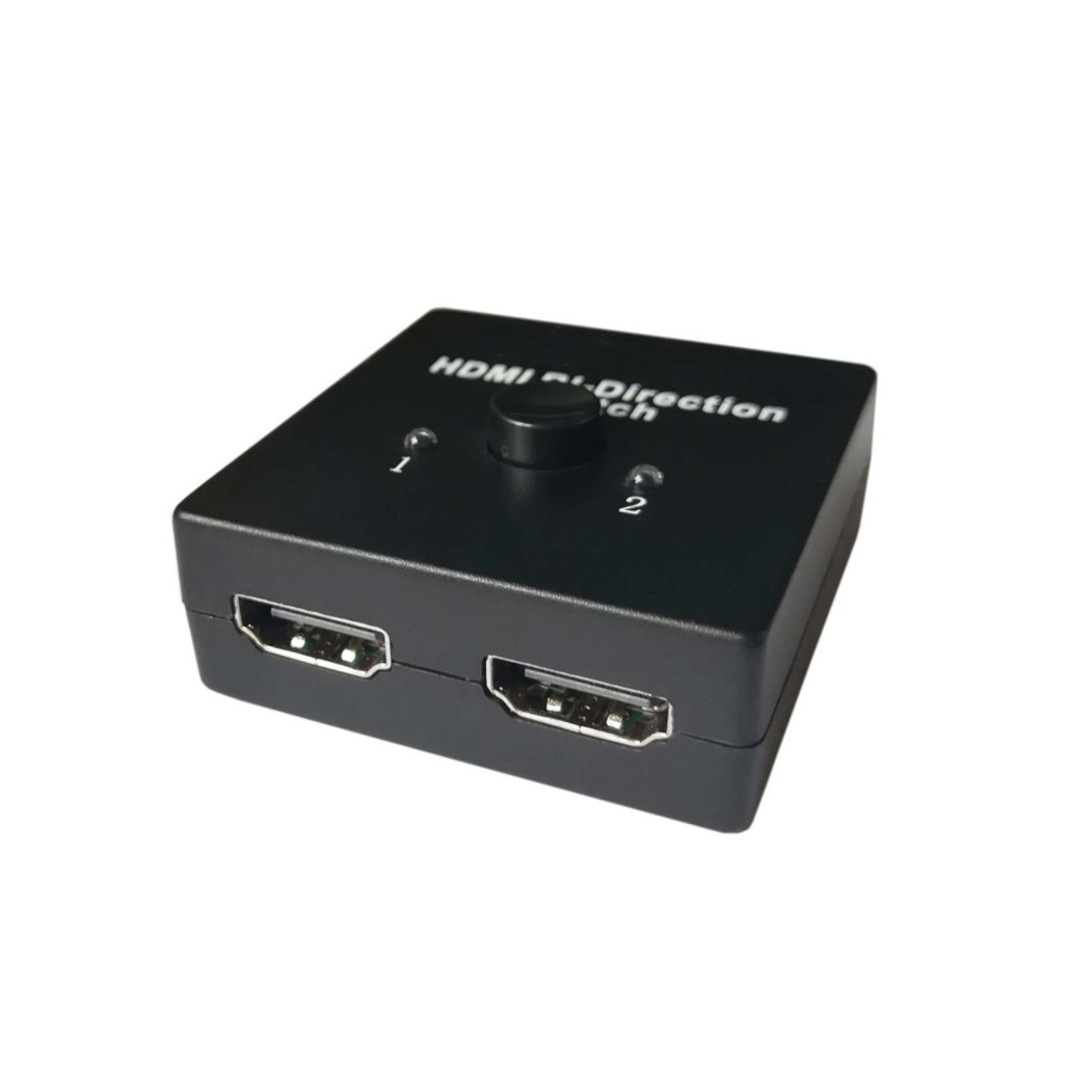 Comutator HDMI bi-directional Pyramid®️, cu 2 porturi, 2x1 Switch sau 1x2 Splitter, CHDMI1