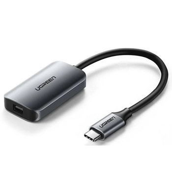 Adaptor UGREEN CM236 USB-C la Mini DisplayPort, Gri Adaptor UGREEN CM236 USB-C la Mini DisplayPort, Gri
