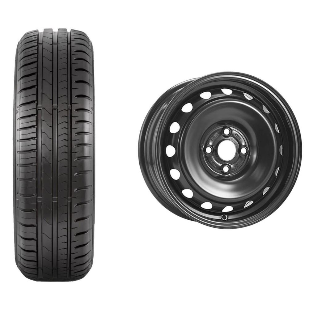 Roata completa Hyundai i20 janta otel ALCAR 5015, 4x100, 15 inch si anvelopa vara Falken Sincera SN832A EC 185/65R15 88H si Senzor presiune ALCAR