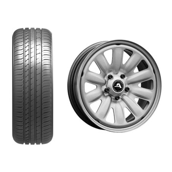 Roata completa Renault Megane janta otel ALCAR HYBRIDRAD 130404, 5x114.3, 16 inch si anvelopa vara Sailun Atrezzo Elite 205/55R16 91V si Senzor presiune ALCAR Roata completa Renault Megane janta otel ALCAR HYBRIDRAD 130404, 5x114.3, 16 inch si anvelopa vara Sailun Atrezzo Elite 205/55R16 91V si Senzor presiune ALCAR