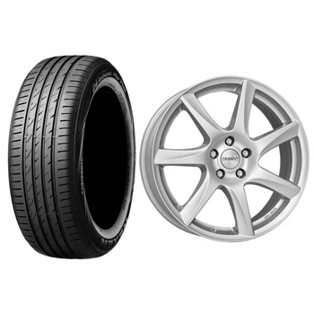 Roata completa Suzuki Vitara, SX4 S-Cross janta aliaj Dezent TW silver 5x114.3, 17 inch si anvelopa vara Nexen N'blue HD Plus 215/55R17 94V si Senzor presiune ALCAR Roata completa Suzuki Vitara, SX4 S-Cross janta aliaj Dezent TW silver 5x114.3, 17 inch si anvelopa vara Nexen N'blue HD Plus 215/55R17 94V si Senzor presiune ALCAR