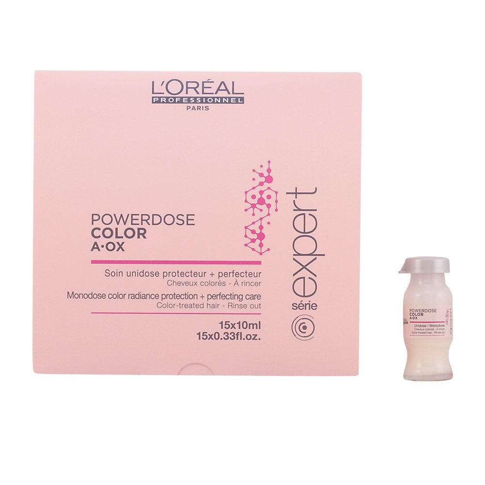 Tratament fiole L'Oreal Professionnel Serie Expert Vitamino Color A-OX pentru par vopsit, 15 x 10 ml