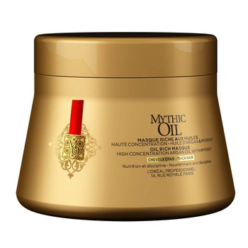 Masca de par L'Oreal Professionnel Mythic Oil pentru par gros, 200 ml Masca de par L'Oreal Professionnel Mythic Oil pentru par gros, 200 ml