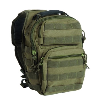 Rucsac Tactic Assault Mic o Singura Bretea - Oliv Rucsac Tactic Assault Mic o Singura Bretea - Oliv