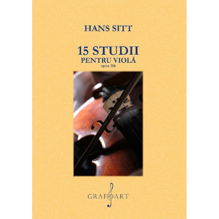 15 Studii Pentru Viola Opus 116 - Hans Sitt