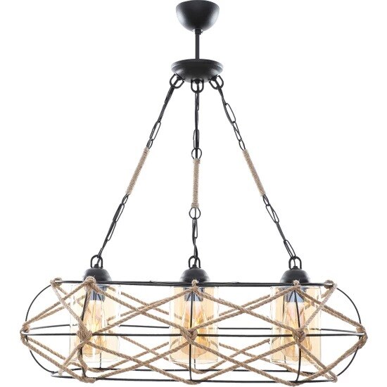 Lustra Mevsim ,3 becuri,ovala, Begusa, E 27, 60 W