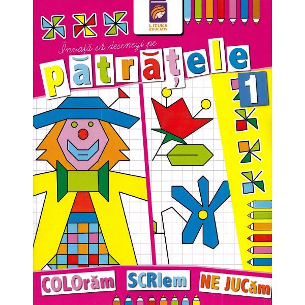 Invata sa desenezi pe Patratele 1