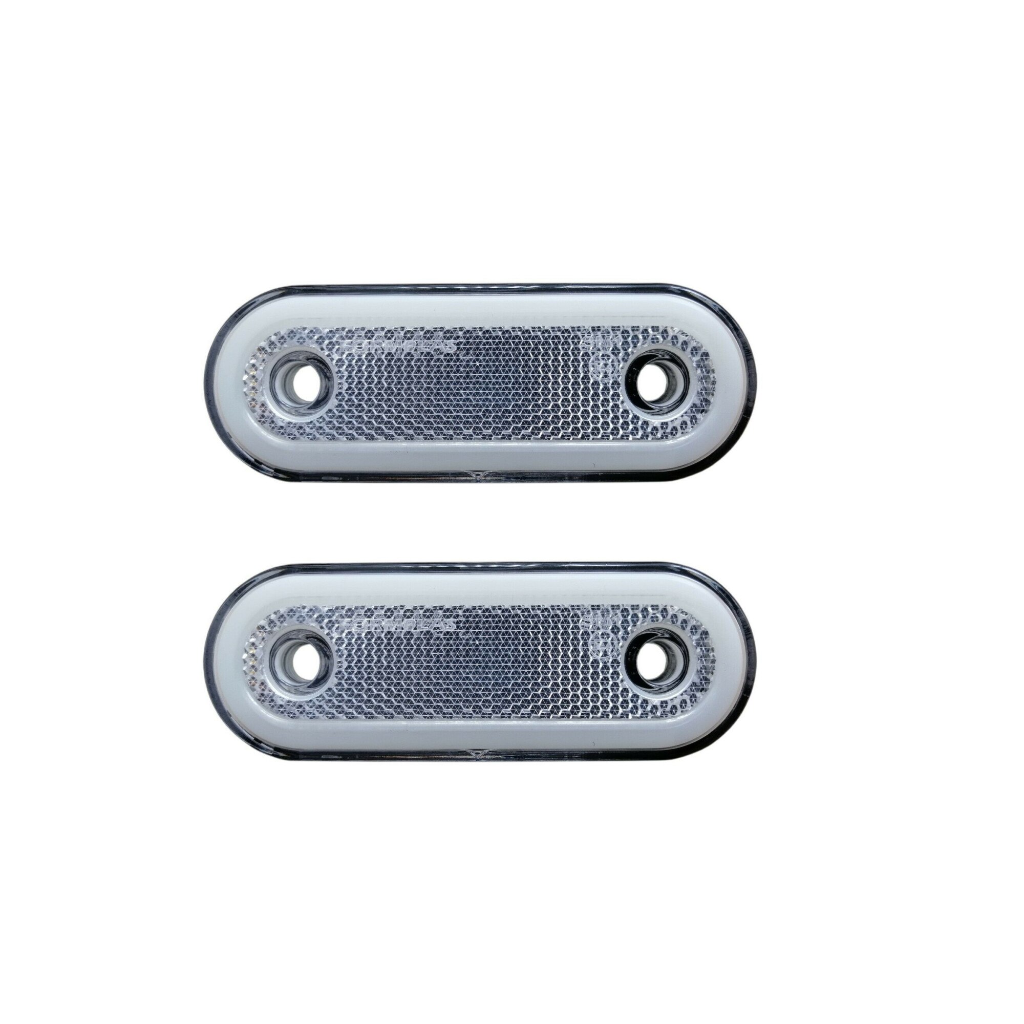 Set 2X Lampa Gabarit, Contur Iluminat, 20LED-uri, Alb, E-Mark, Neon Glow, 12-24V