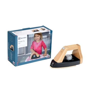 Fier de calcat, jucarie, Klein Electrolux din lemn pentru copii Fier de calcat, jucarie, Klein Electrolux din lemn pentru copii