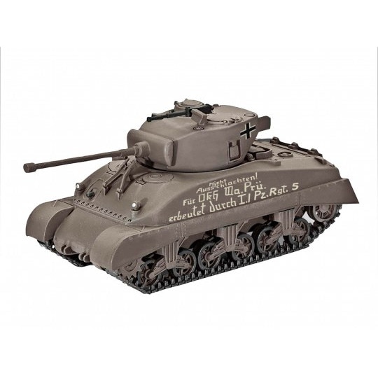 Macheta de asamblat Revell, Tanc Sherman M4A1