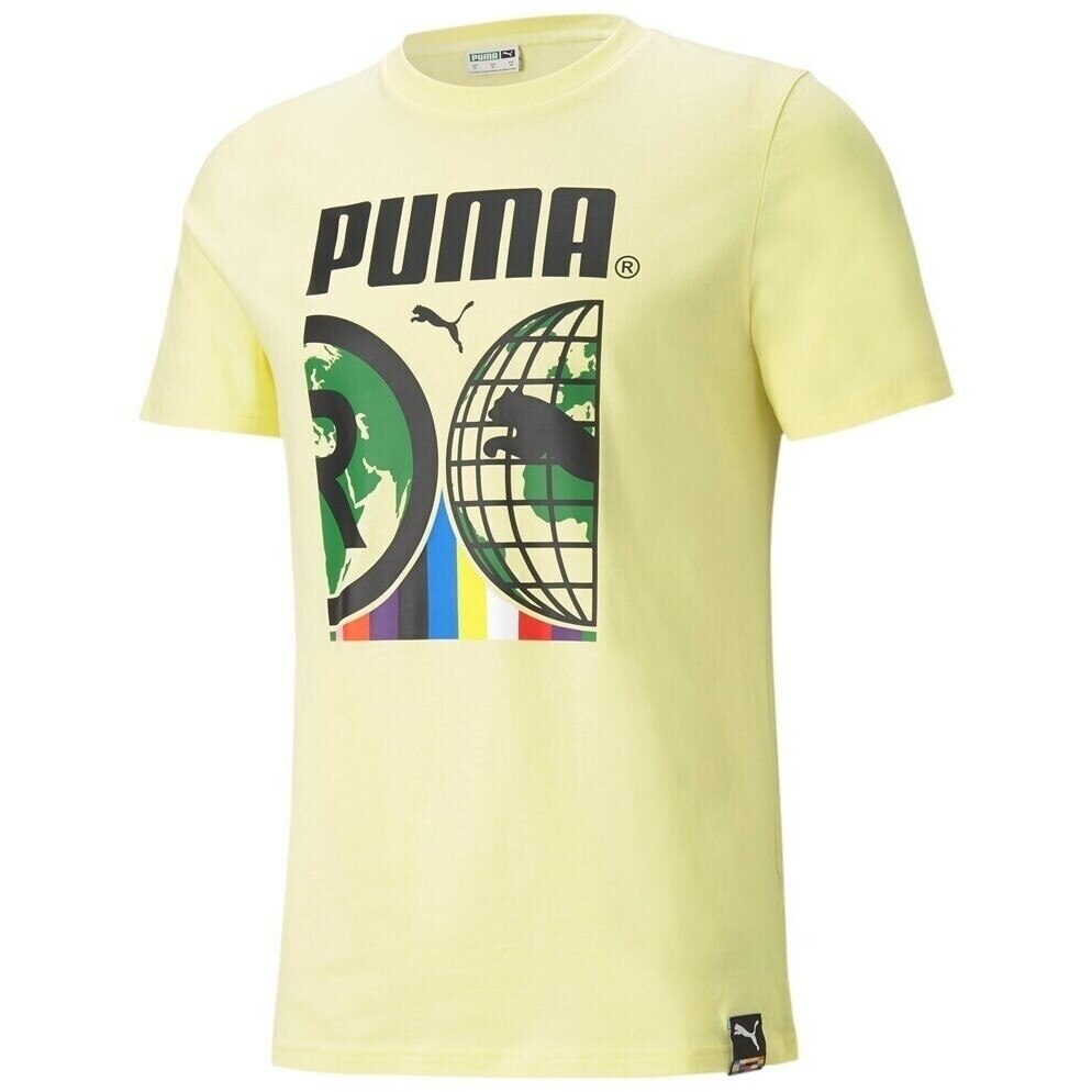 Tricou Puma International 5998044024369, Galben, XS