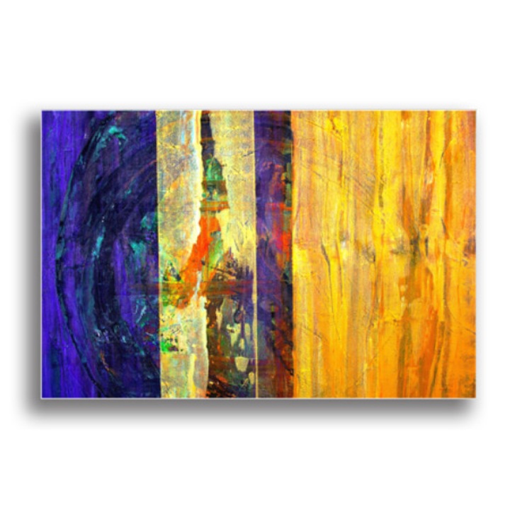 Printly, Színes Vászonkép,"Absztrakt háttér" címmel, 100x70cm
