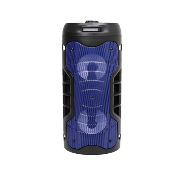Difuzor Bluetooth portabil, Buxton, 12W, Negru/Albastru