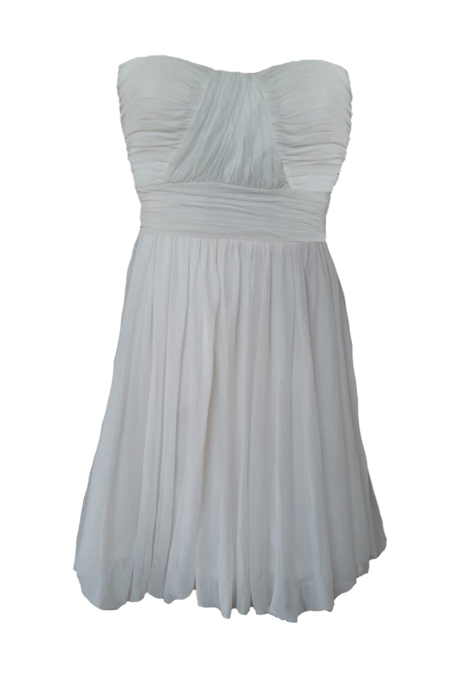 Rochie dama Jasmine, alba, 36, midi