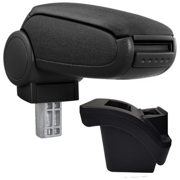 Cotiera Renault Megane 2 II (07.2001-) marca aVr - negru textil Cotiera Renault Megane 2 II (07.2001-) marca aVr - negru textil