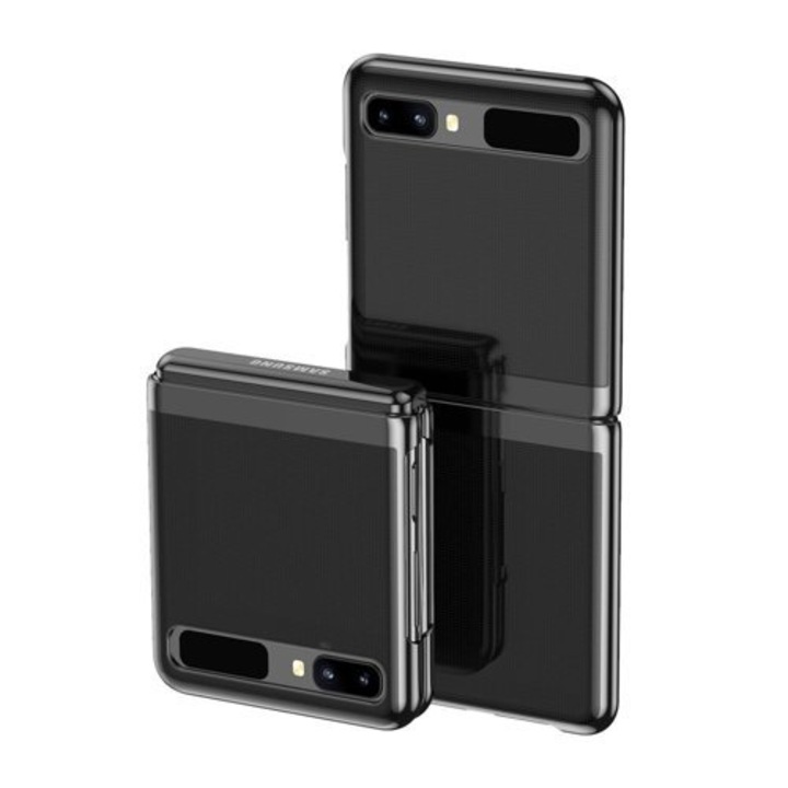 Калъф fixGuard Plating Hard case за Samsung Galaxy Z Flip, Black