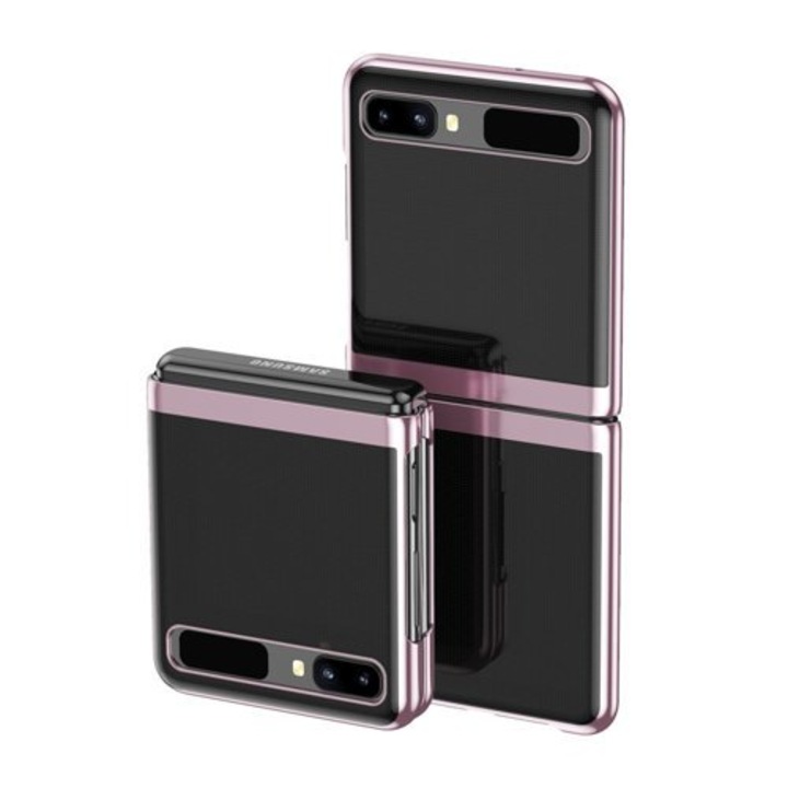 Калъф fixGuard Plating Hard case за Samsung Galaxy Z Flip, Pink
