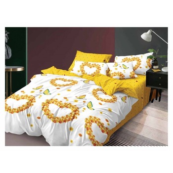 Set Lenjerie de pat dublu finet 6 piese cu Pilota 200 x 220 cm si 2 perne, Ralex Pucioasa, PFN431 Set Lenjerie de pat dublu finet 6 piese cu Pilota 200 x 220 cm si 2 perne, Ralex Pucioasa, PFN431