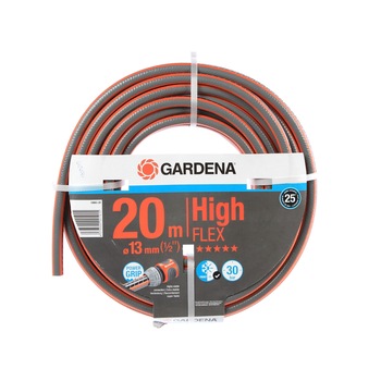 Furtun de gradina, pentru apa, Gardena High Flex Comfort, 12.5 mm, 30 bar, rola 20 m Furtun de gradina, pentru apa, Gardena High Flex Comfort, 12.5 mm, 30 bar, rola 20 m