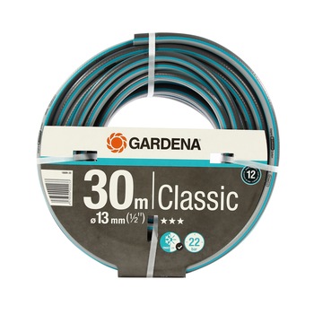 Furtun de gradina, pentru apa, Gardena Classic, 12.5 mm, 22 bar, rola 30 m Furtun de gradina, pentru apa, Gardena Classic, 12.5 mm, 22 bar, rola 30 m