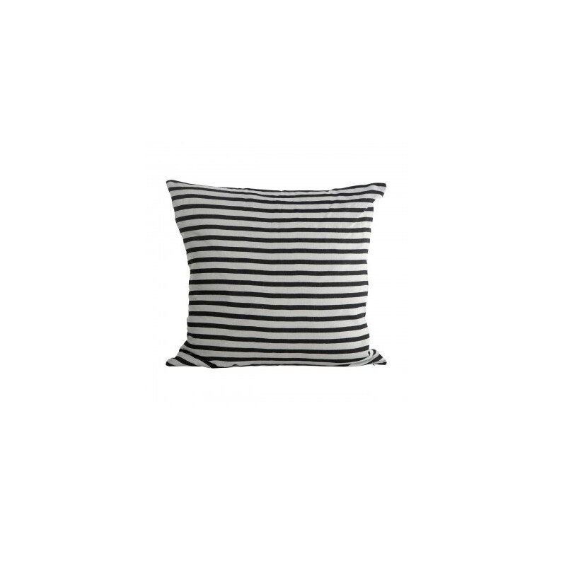 Fata de perna House Doctor 50x50cm alb/negru