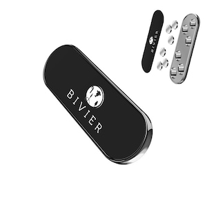 Suport Auto Pentru Telefon Universal Bivier Mini Silver, Magnetic