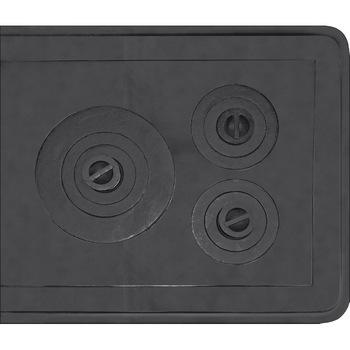 Plita pentru soba Evotools 660090, cu 3 ochiuri, rama fixare, 622x540 mm, Fonta Plita pentru soba Evotools 660090, cu 3 ochiuri, rama fixare, 622x540 mm, Fonta