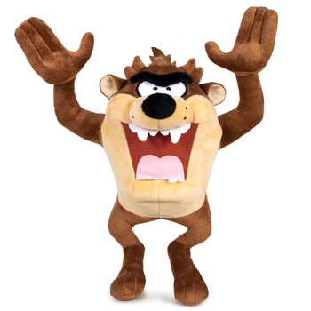 Jucarie din plus Looney Tunes - Tasmanian Devil, 35 cm Jucarie din plus Looney Tunes - Tasmanian Devil, 35 cm