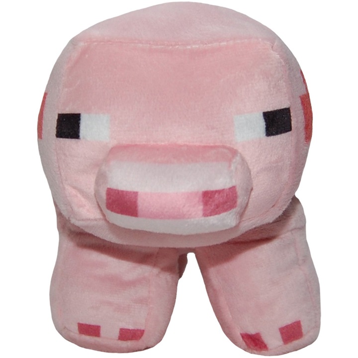 Jucarie din plus Minecraft - Pig, 28 cm
