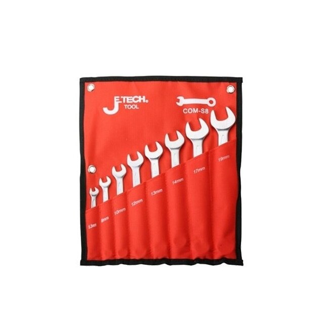 Set chei combinate JETECH JECOM-S8A, Ø5.5-19 mm, 8 piese