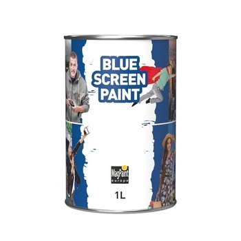 Vopsea BlueScreen Paint pentru vlog, inregistrari video 1 L Vopsea BlueScreen Paint pentru vlog, inregistrari video 1 L