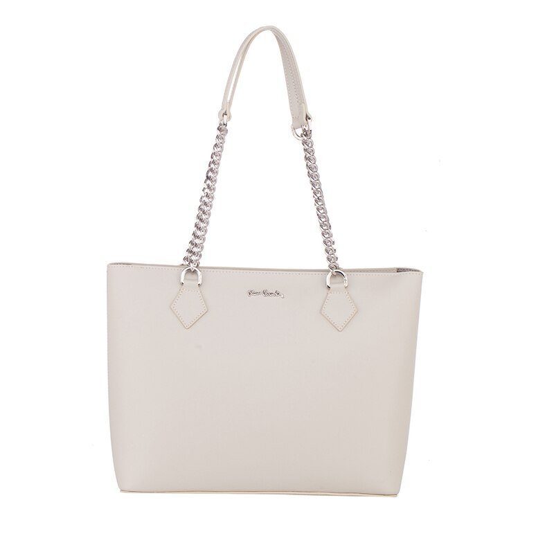 Geanta din piele naturala - Pierre Cardin, PCL1734J, 40x32x11cm, Fildes