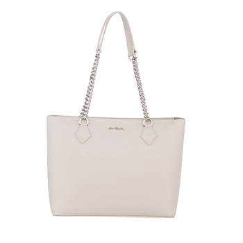 Geanta din piele naturala - Pierre Cardin, PCL1734J, 40x32x11cm, Fildes Geanta din piele naturala - Pierre Cardin, PCL1734J, 40x32x11cm, Fildes