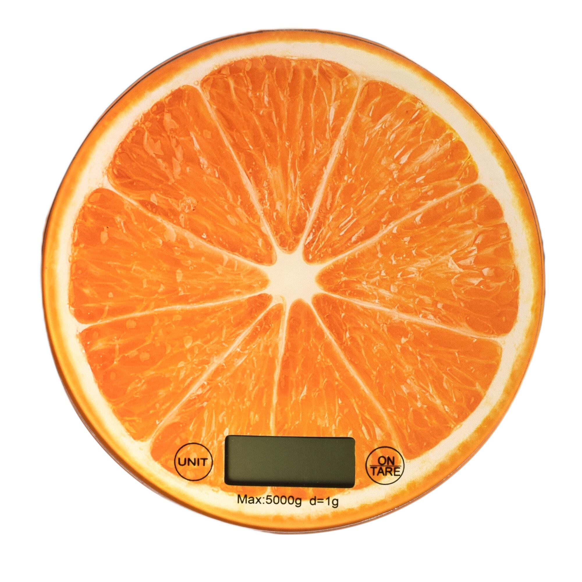 Cantar de bucatarie Lowenthal, digital cu imprimeu cu portocala, 19 cm