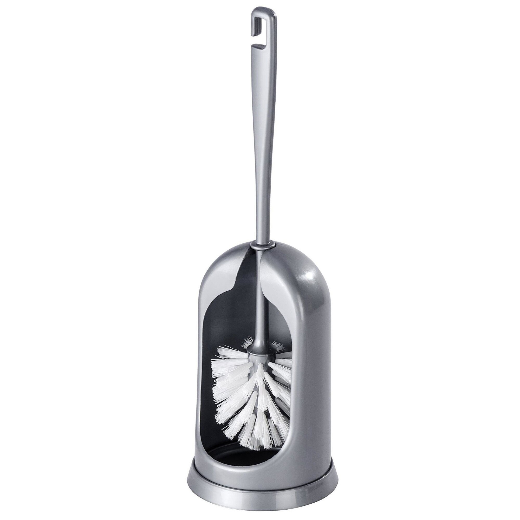 Perie de toaleta STANDARD, gri, WENKO