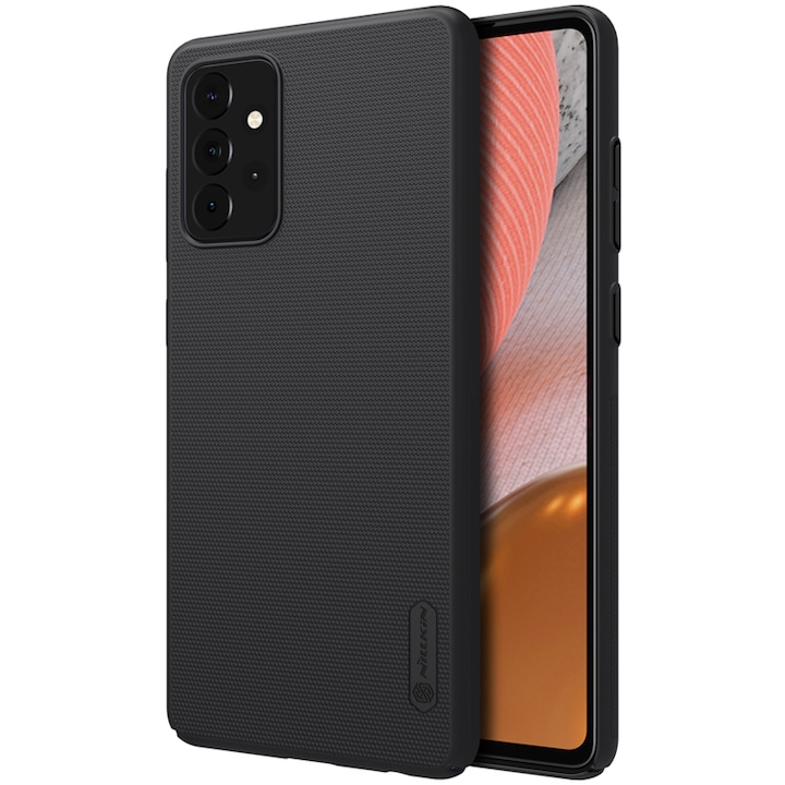 Samsung Galaxy A72 4G / A72 5G tok, Nillkin Super Frosted Shield, fekete