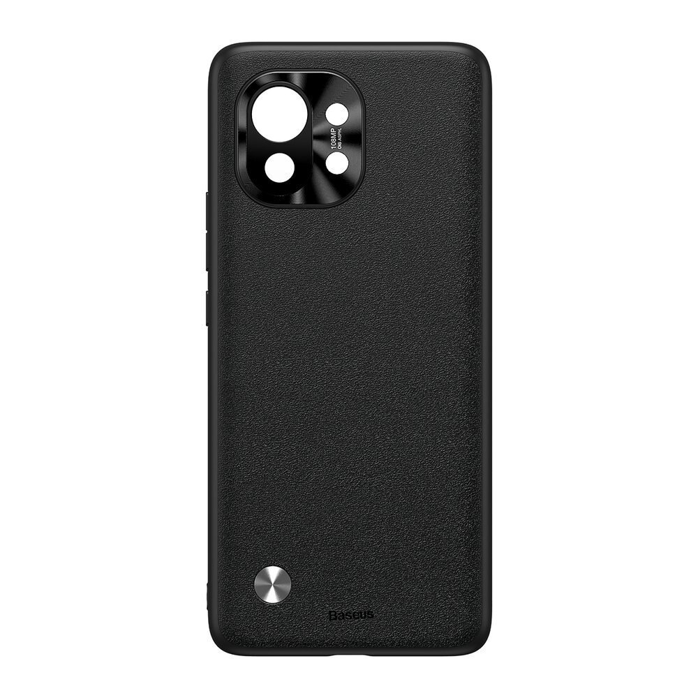 Husa Baseus Alloy Leather pentru Xiaomi Mi 11 cu protectie camera