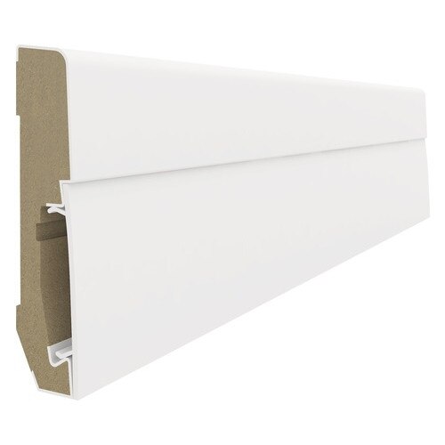 Plinta MDF Vox Estilo E301 alb 2400x75x16 mm