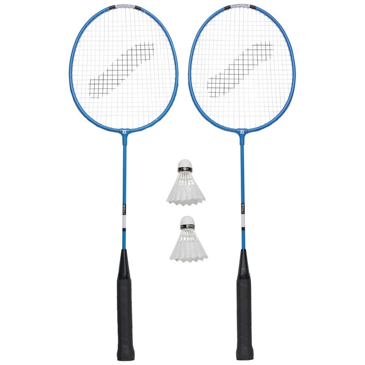 Set Badminton Stiga, 2 Rachete si 2 Fluturasi