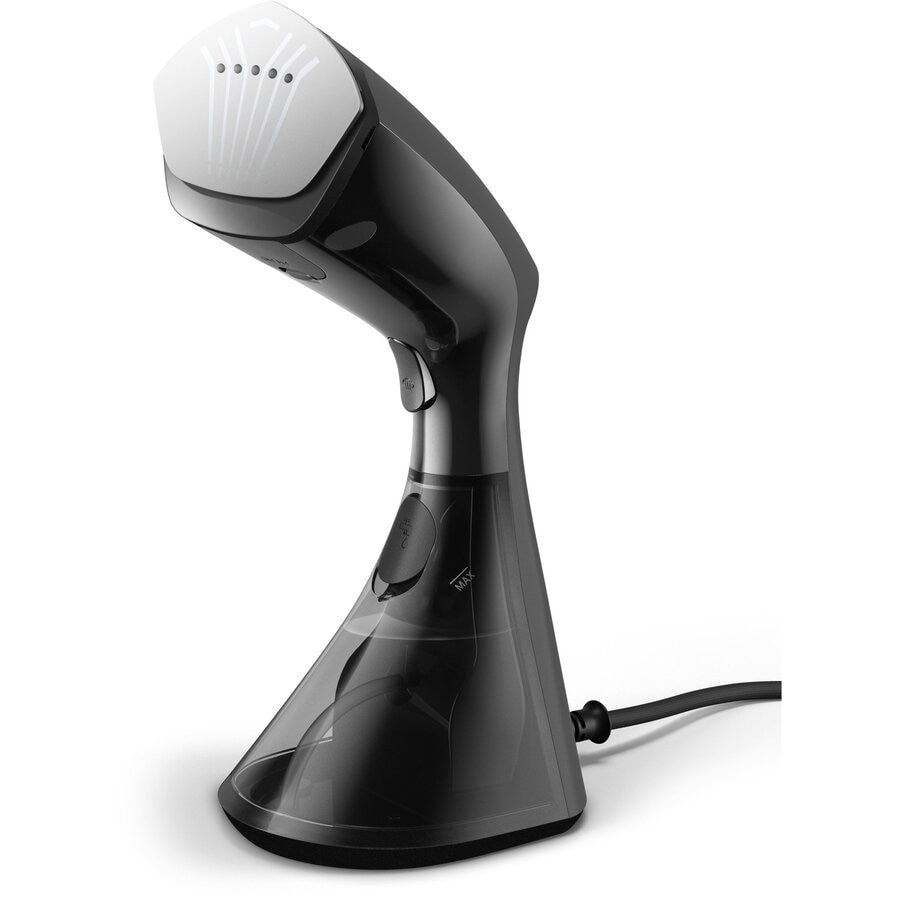Aparat de calcat vertical cu aburi Philips Gc800/80 1600W, 0,23L, Negru