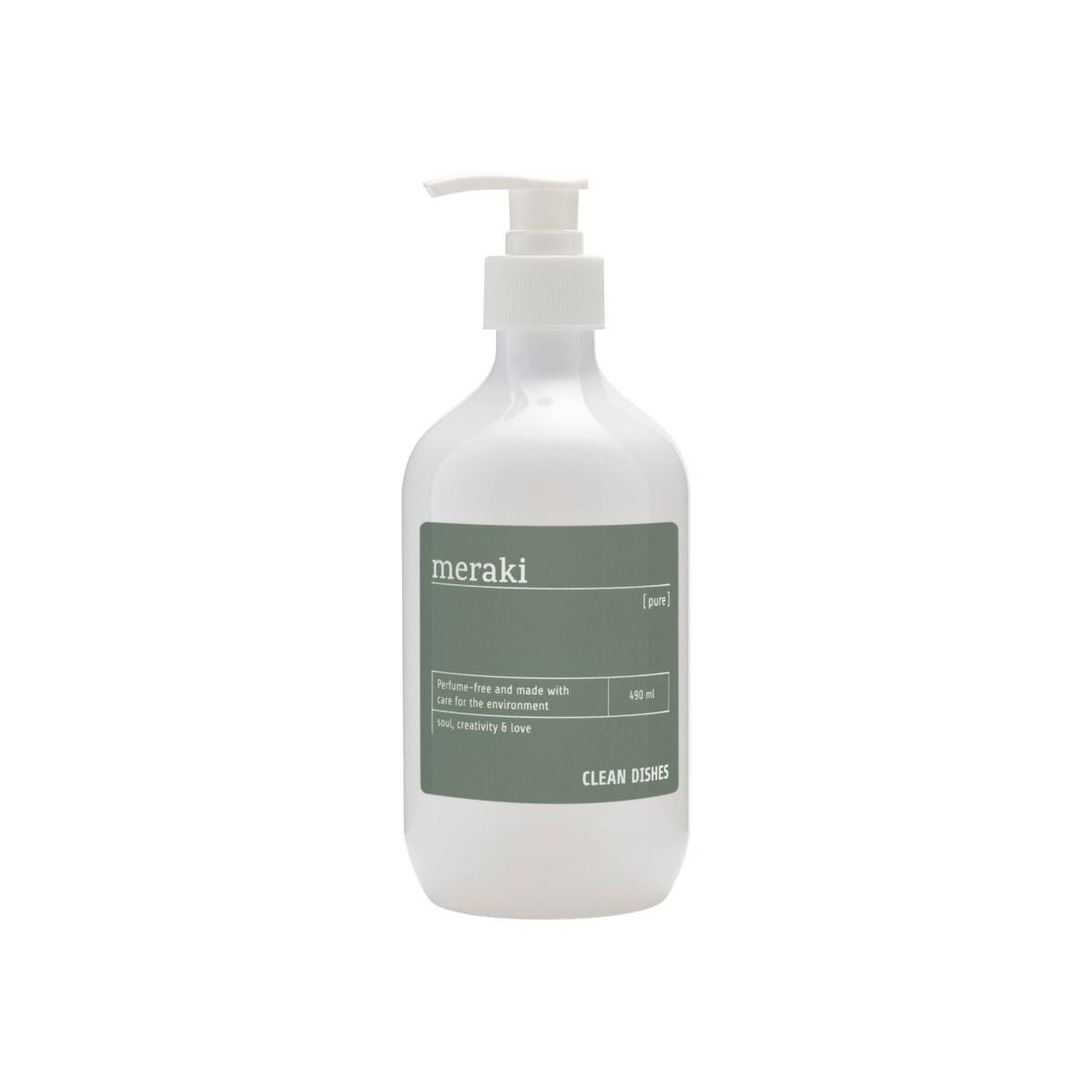 Detergent Vase Meraki Pure Dish Soap 490ml