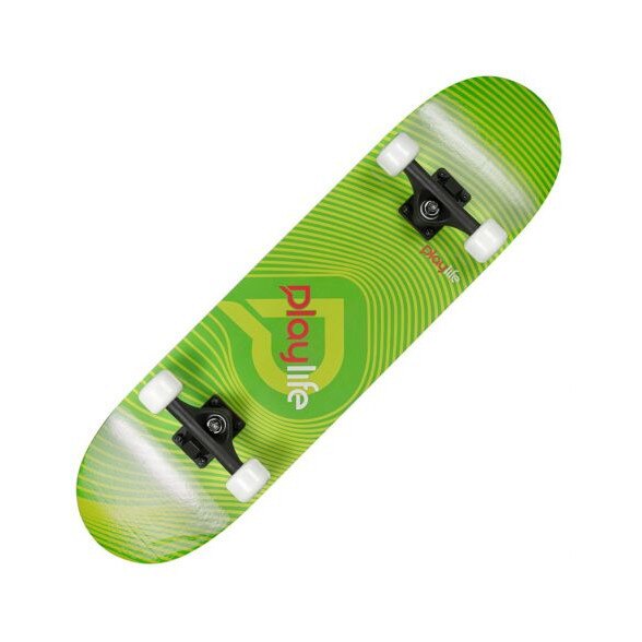 Skateboard Playlife Illusion Verde